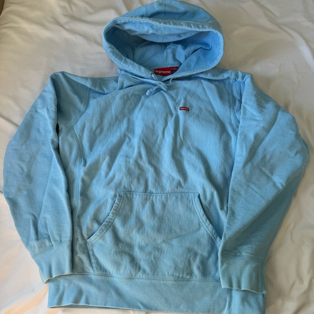 Supreme SS22 Mini Box Logo Hoodie, Good condition (just wrinkled)